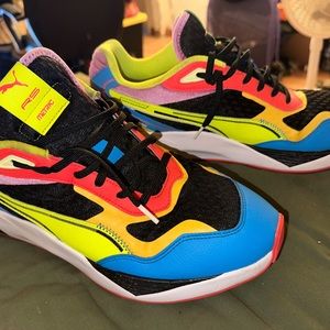 Multi colored Puma Shoes